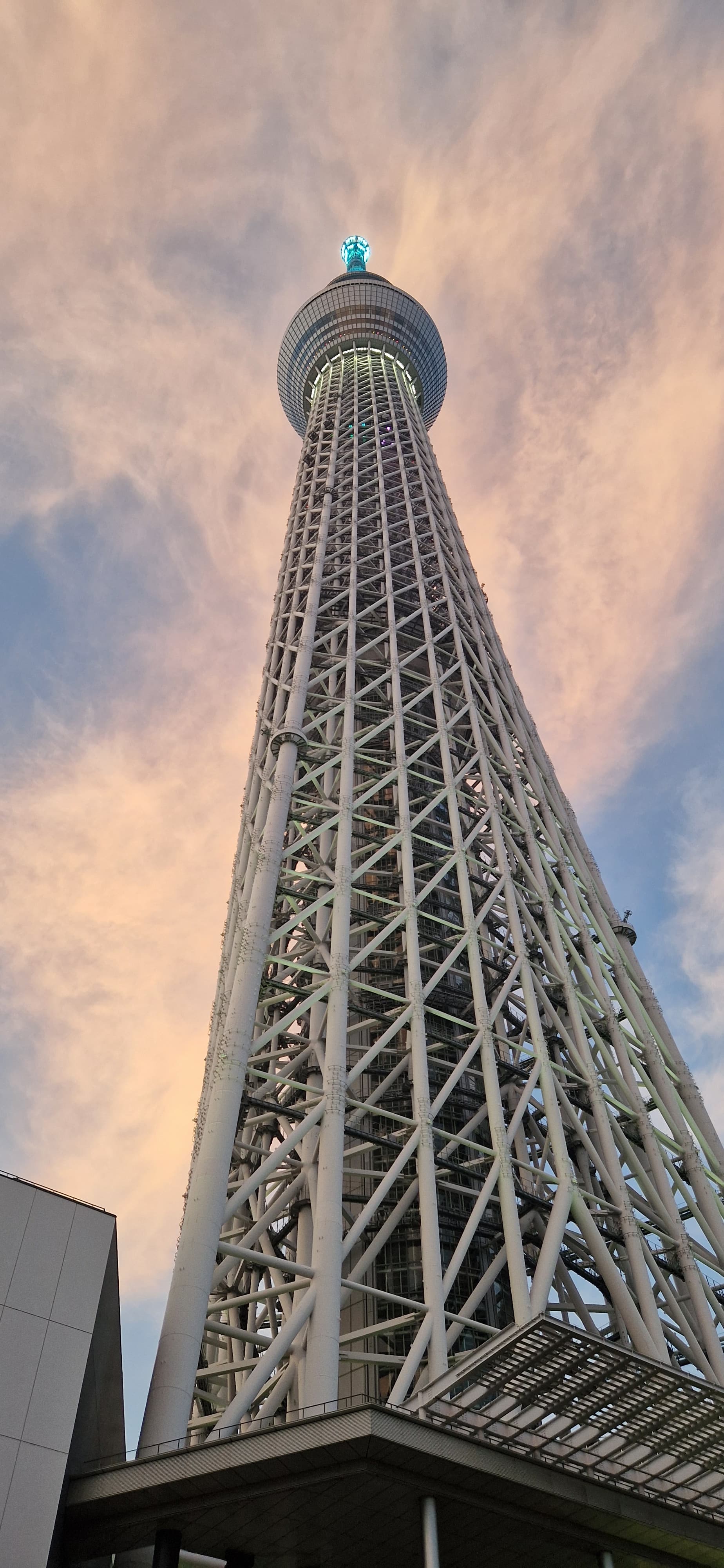 Tokyo Skytree at dusk