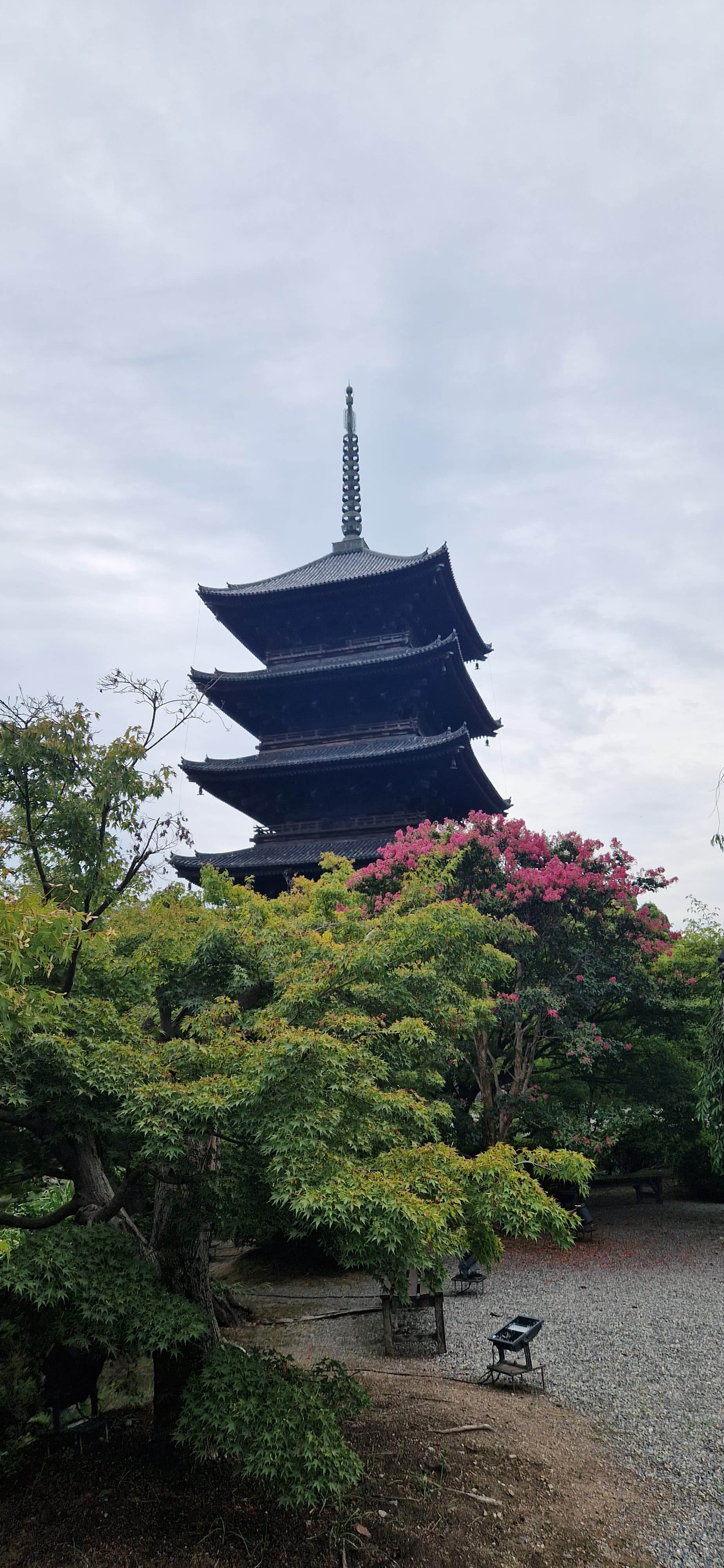 Toji Temple grounds